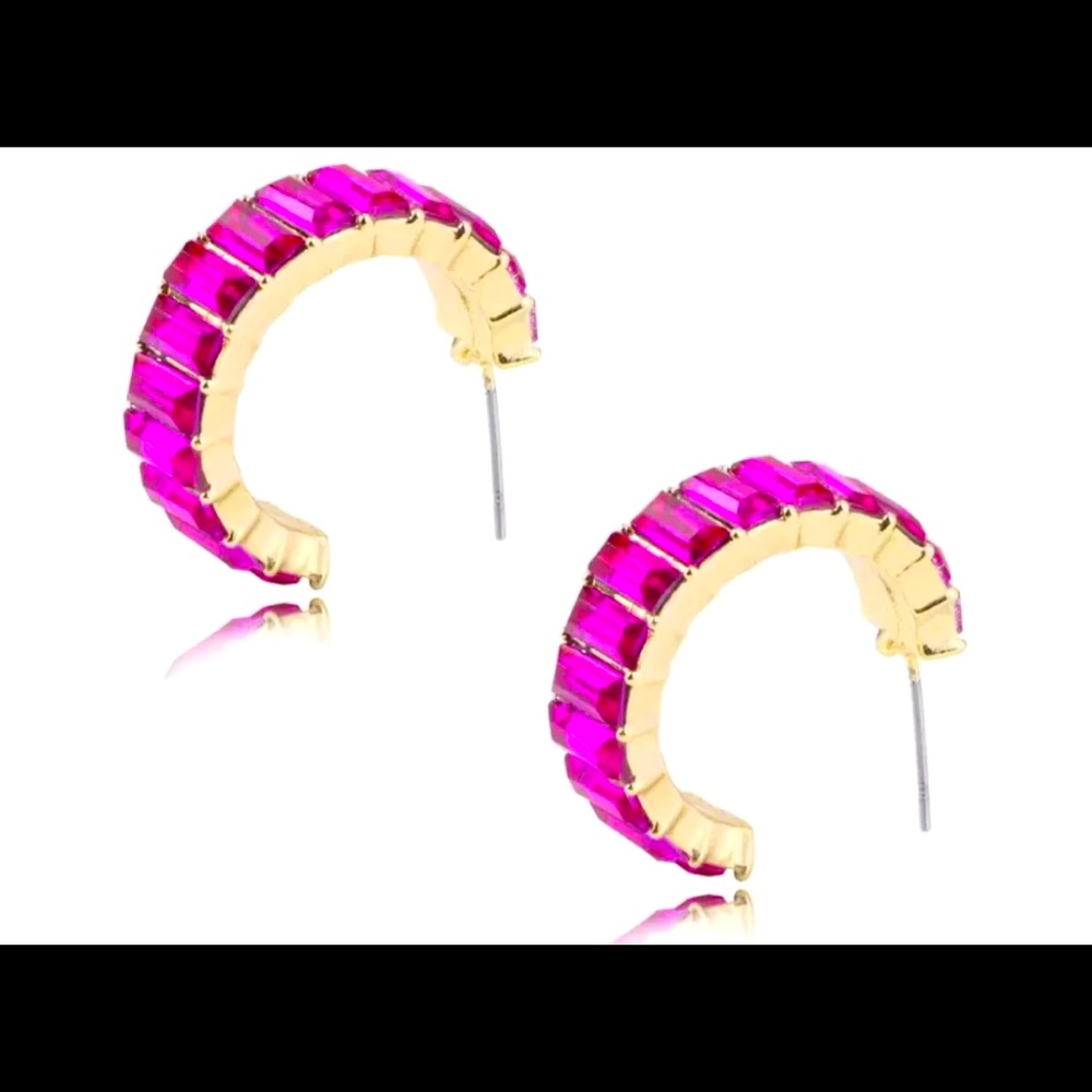 Crystal earrings & rings